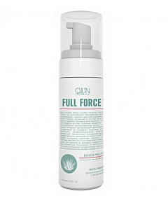 Ollin Full Force Мусс-пилинг для волос и кожи головы с экстрактом алоэ, 160 мл